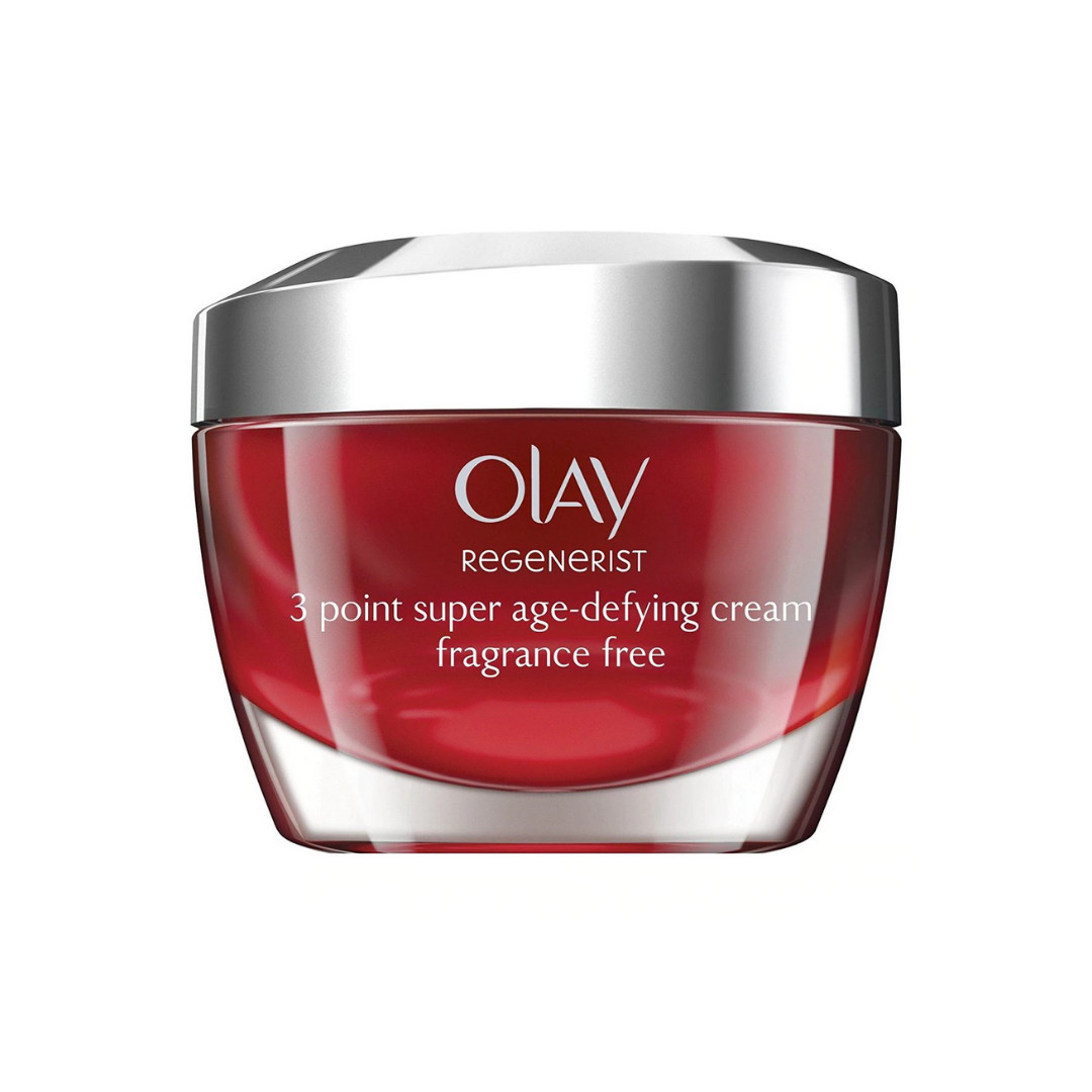 Kem dưỡng không hương liệu Olay Regenerist Advanced Anti Ageing 3 Point Age Defying Cream Fragrance Free Moisturiser - 50ml 