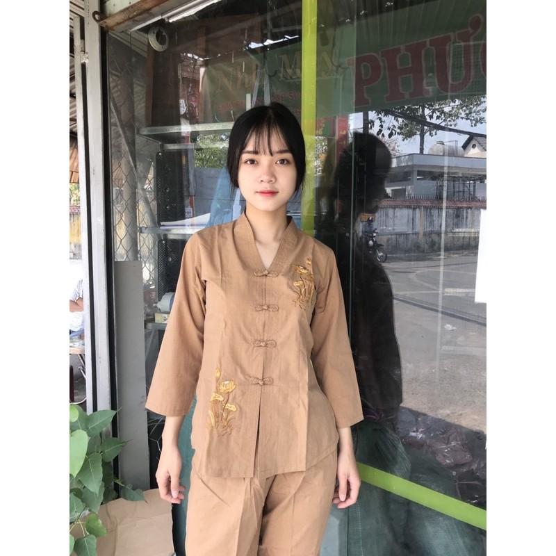 Đồ Lam Đi Chùa #Đồ Phật Tử #Pháp Phục Phật Giáo#Pà Lai Tim Xô ss2
