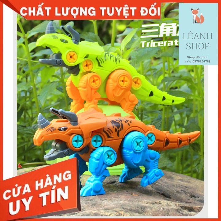 đồ chơi trứng khủng long lắp ghép loại lớn