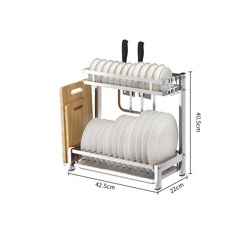 Kệ để bát đũa V-02 bằng Inox 304 với thiết kế hiện đại 2020