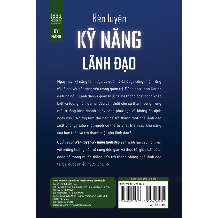 Rèn Luyện Kỹ Năng Lãnh Đạo