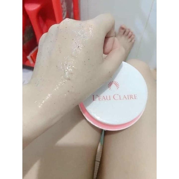 Tẩy Da Chết Body Chiết Xuất Mơ Vàng Leau Claire Cá nhân – Intensive Apricot Body Scrub Leau Claire