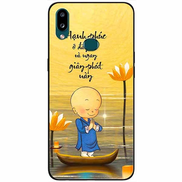 Ốp lưng dành cho Samsung A10s mẫu Hạnh Phúc Ở Đây
