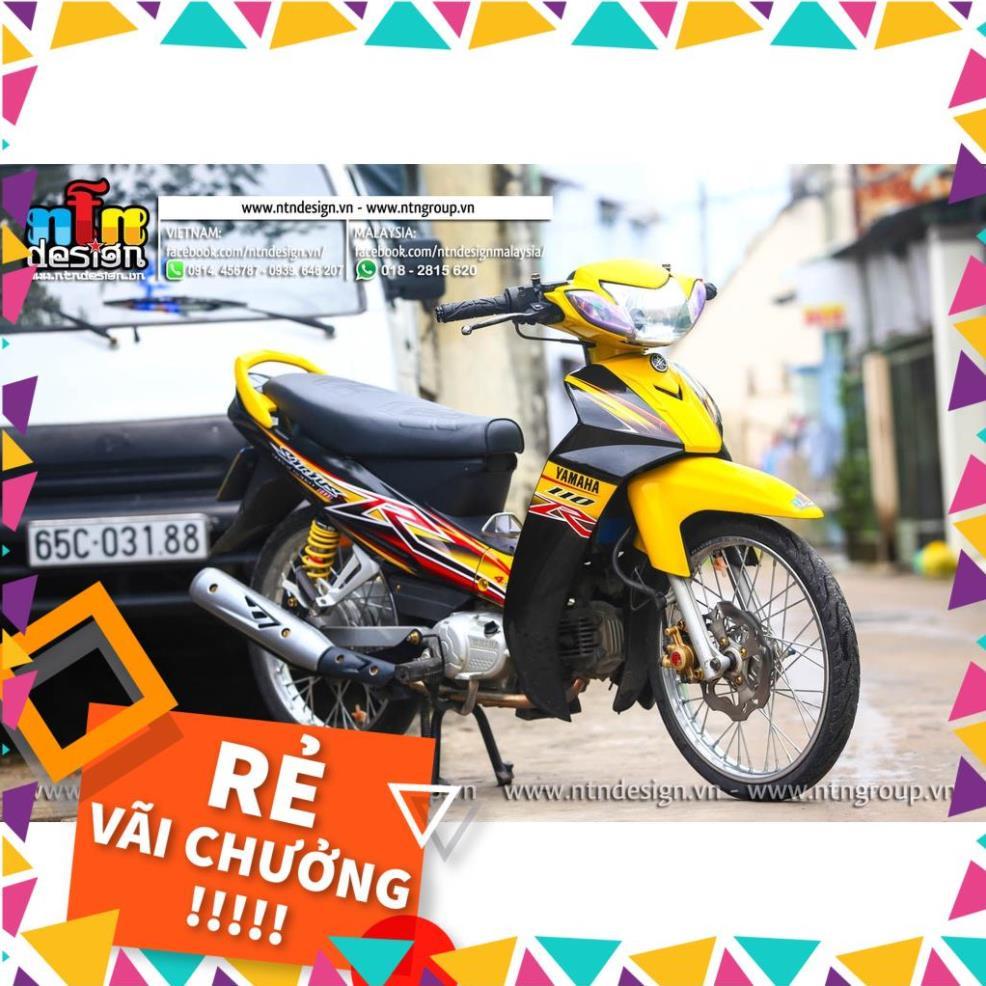 Tem Rời Sisius Mẫu R Vàng Đen Đỏ