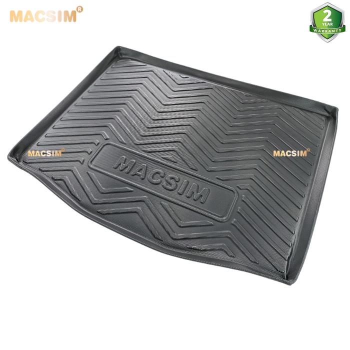 Lót cốp xe ô tô  Ford Focus HB 2012-2018 chất liệu TPV thương hiệu Macsim màu đen hàng loại 2