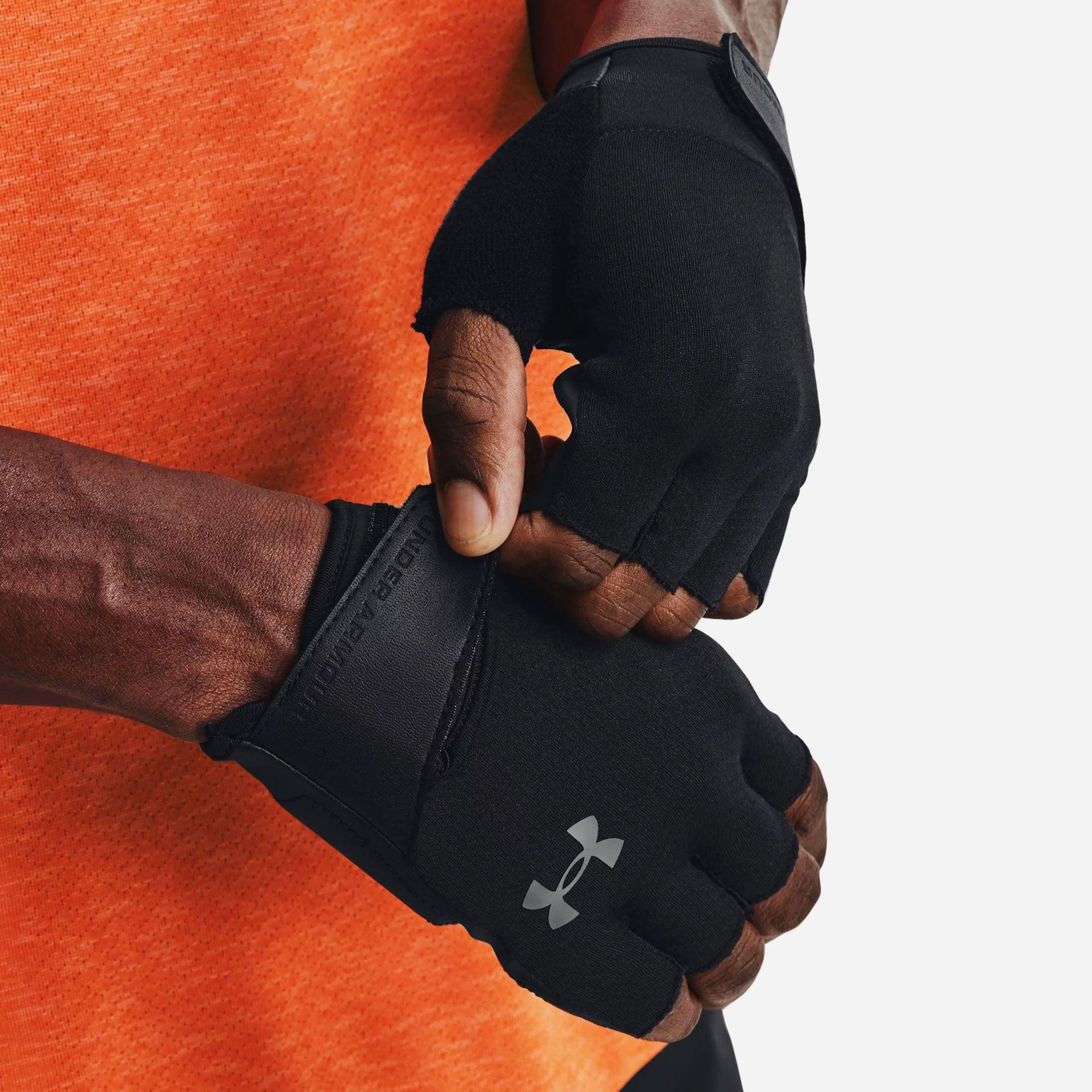 Găng tay thể thao nam Under Armour Half Finger - 1369826-044