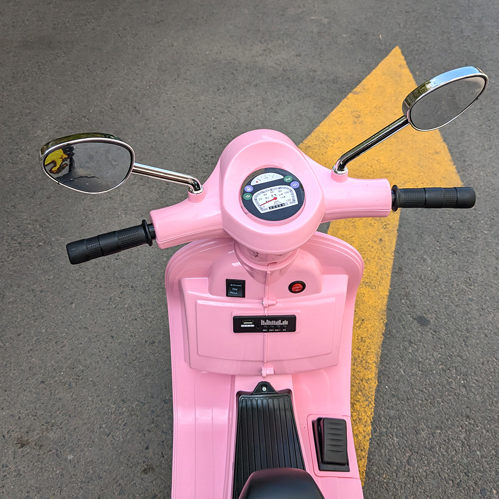 Xe máy điện kiểu Vespa 2 động cơ BABY PLAZA Q519