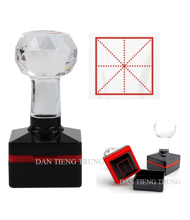 Combo 2 mọc đóng hình ô chữ mễ ô chử vuông dùng định dạng khung luyện viết chữ hán đẹp