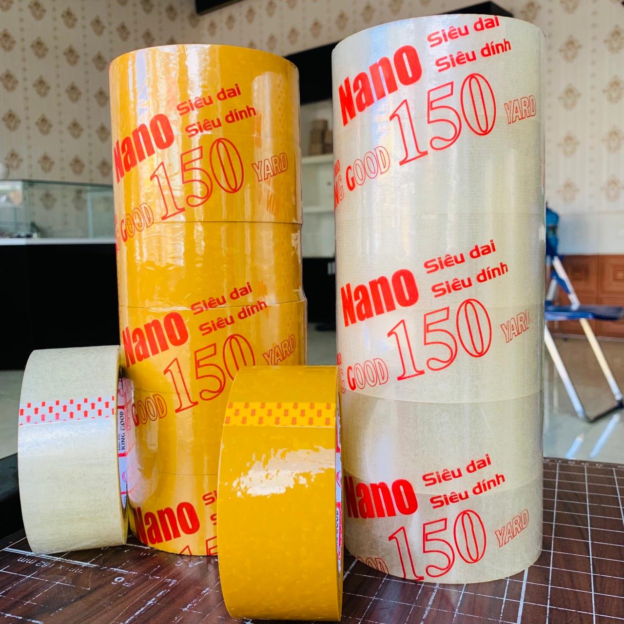 Cuộn băng keo Nano siêu dính , siêu dai gói hàng loại 150 yard VDA D333