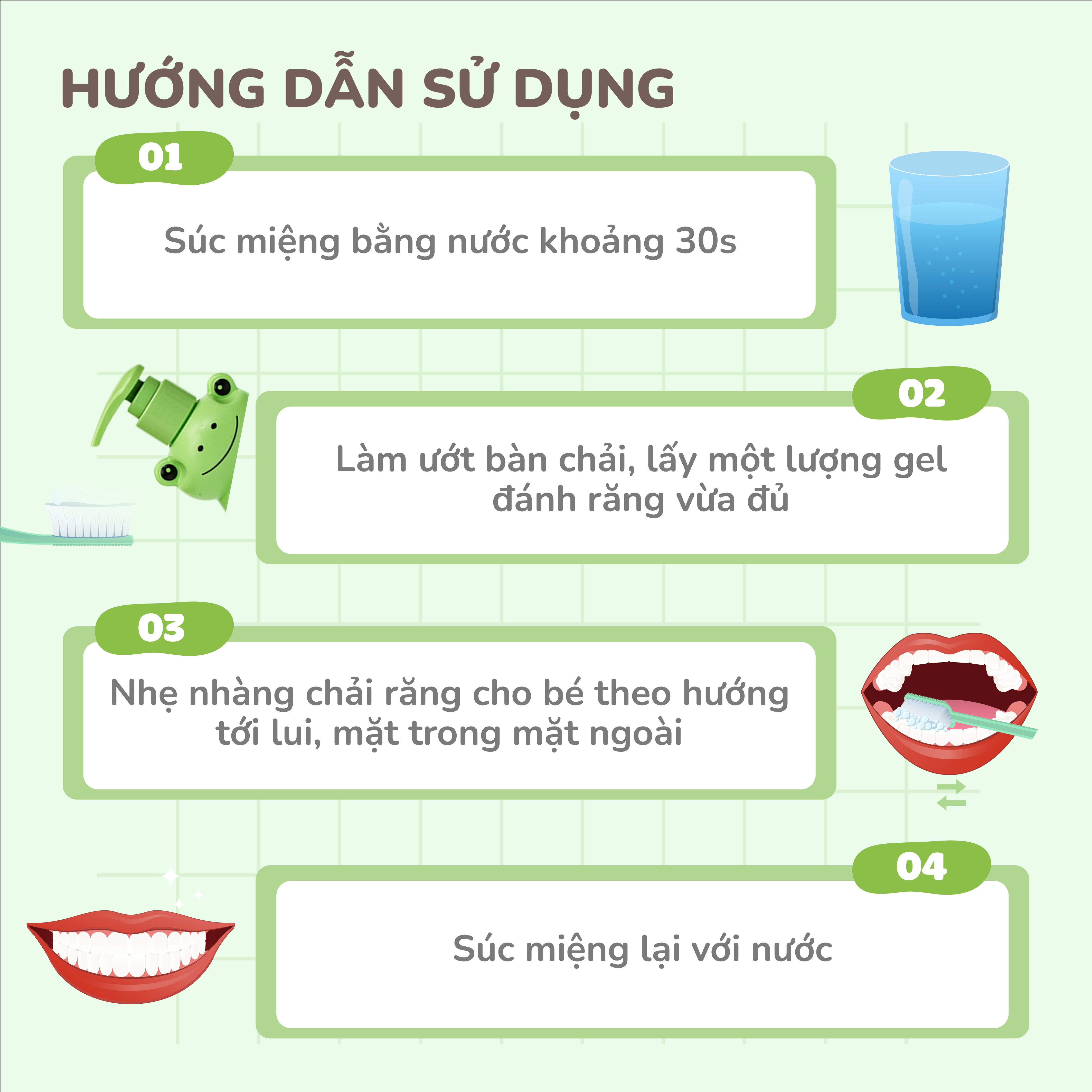 Gel Đánh Răng Wetee Cho Bé 100ml, Thiết Kế Dễ Thương