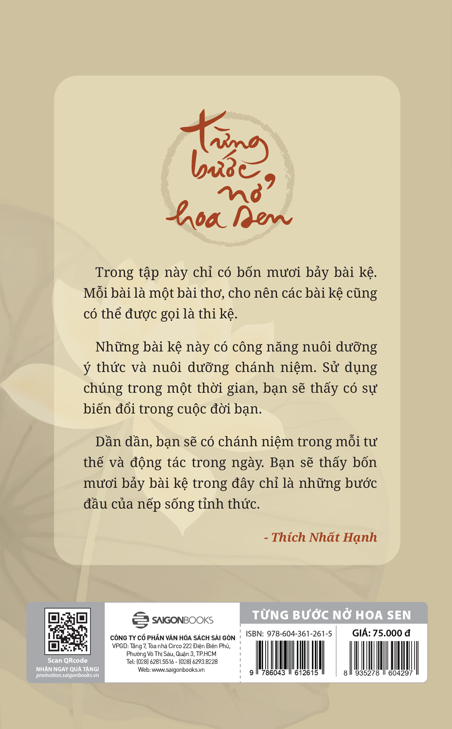 Từng Bước Nở Hoa Sen