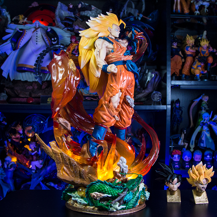 Mô hình songoku có hiệu ứng siêu đẹp