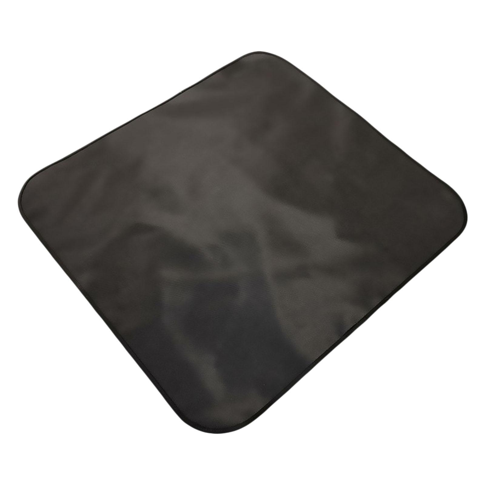 Heat Insulation Fireplace Mat Fireproof Pad for Backyard Decking Grass