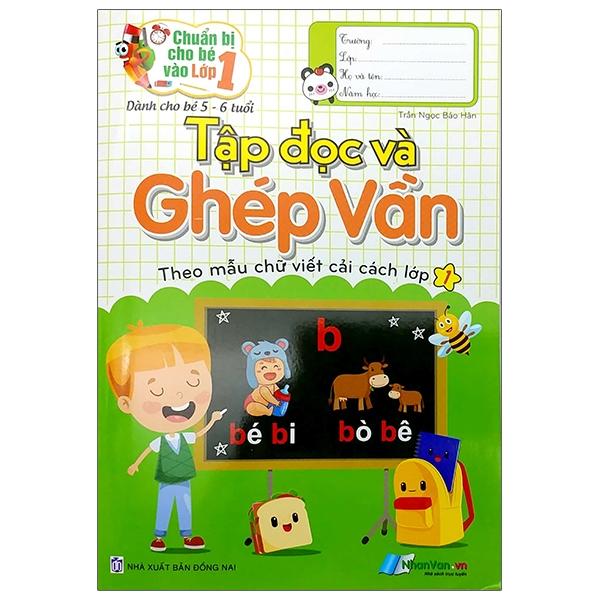 Tập Đọc Và Ghép Vần (5-6 Tuổi)