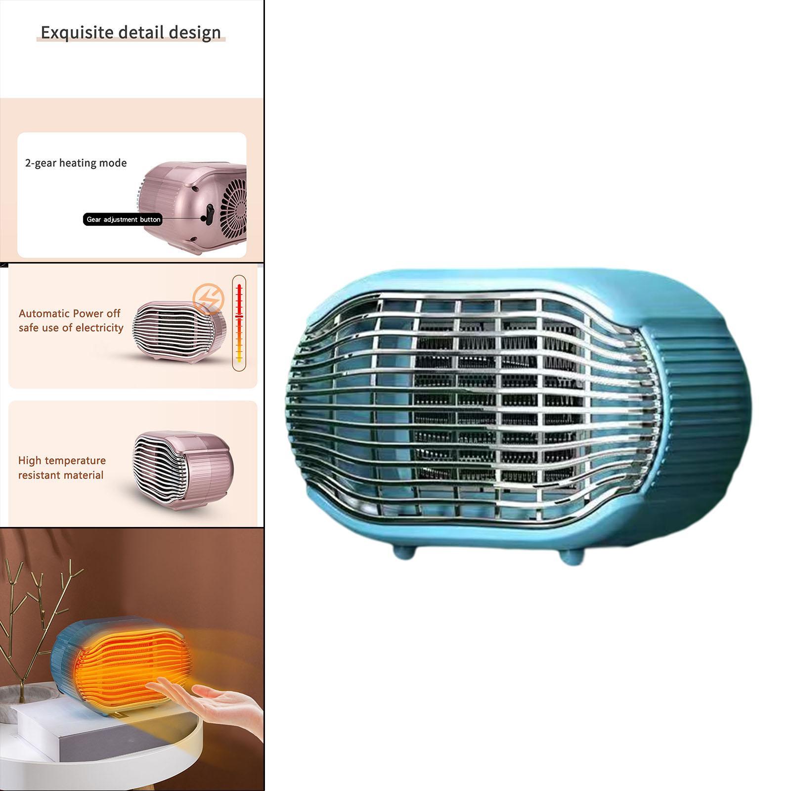 Mini Space Heater with Thermostat for Indoors Room Home Office