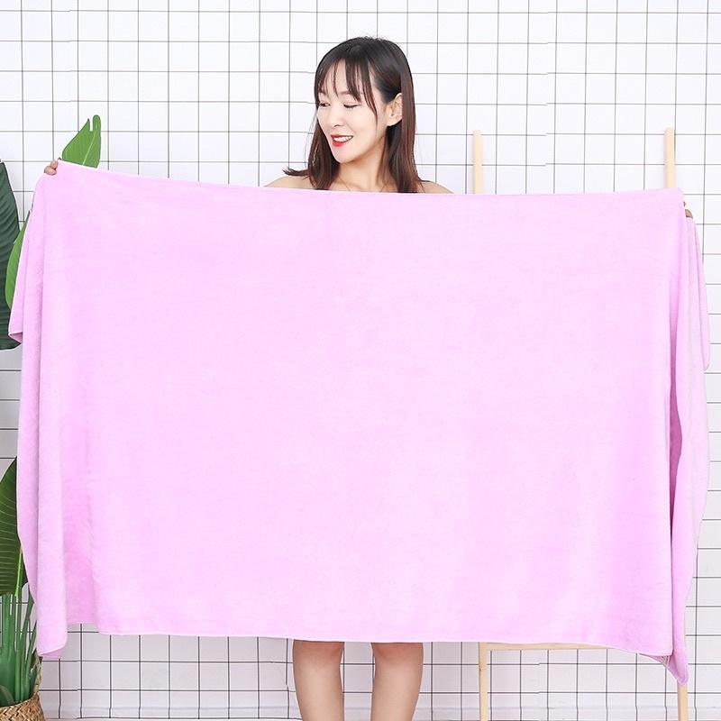 Khăn Tắm Lông Cừu Cao Cấp Hàn Quốc 70x140cm Loại Dày - Khăn Tắm Siêu Mềm, Thấm Hút Tốt