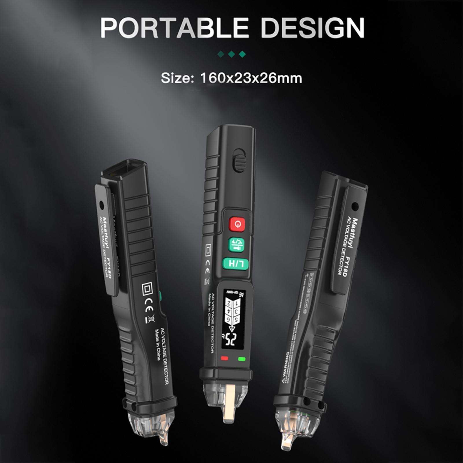 Multifunctional Electrical Voltmeter Tester LCD Display Voltage Multi Meter
