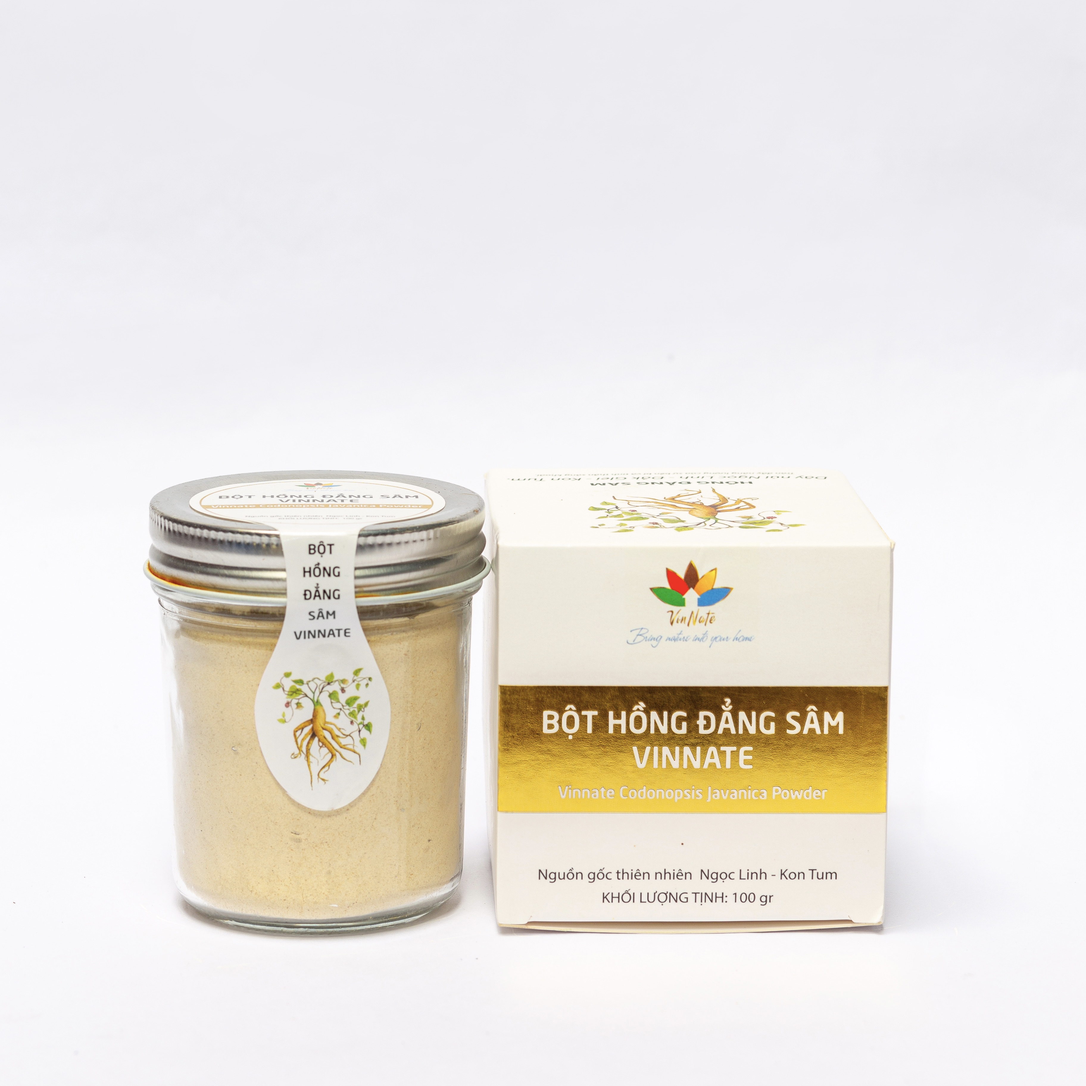 Bột hồng đẳng sâm Vinnate