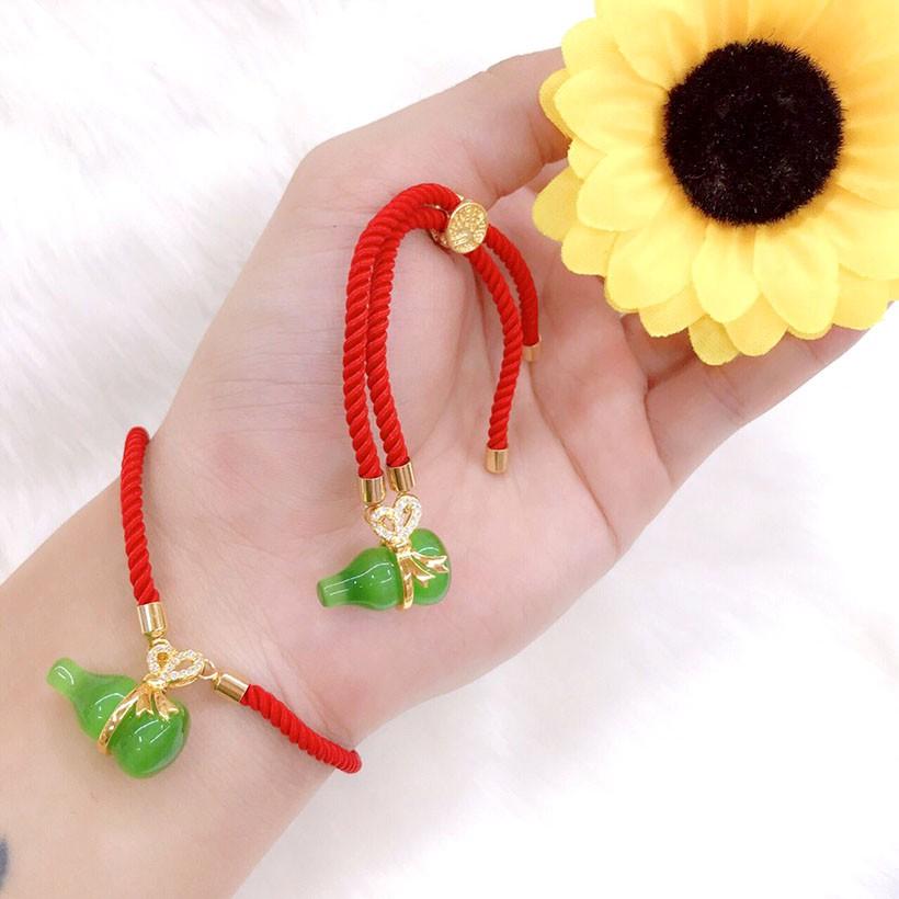 Vòng Tay Phong Thủy Hồ Lô Đá Thiên Nhiên