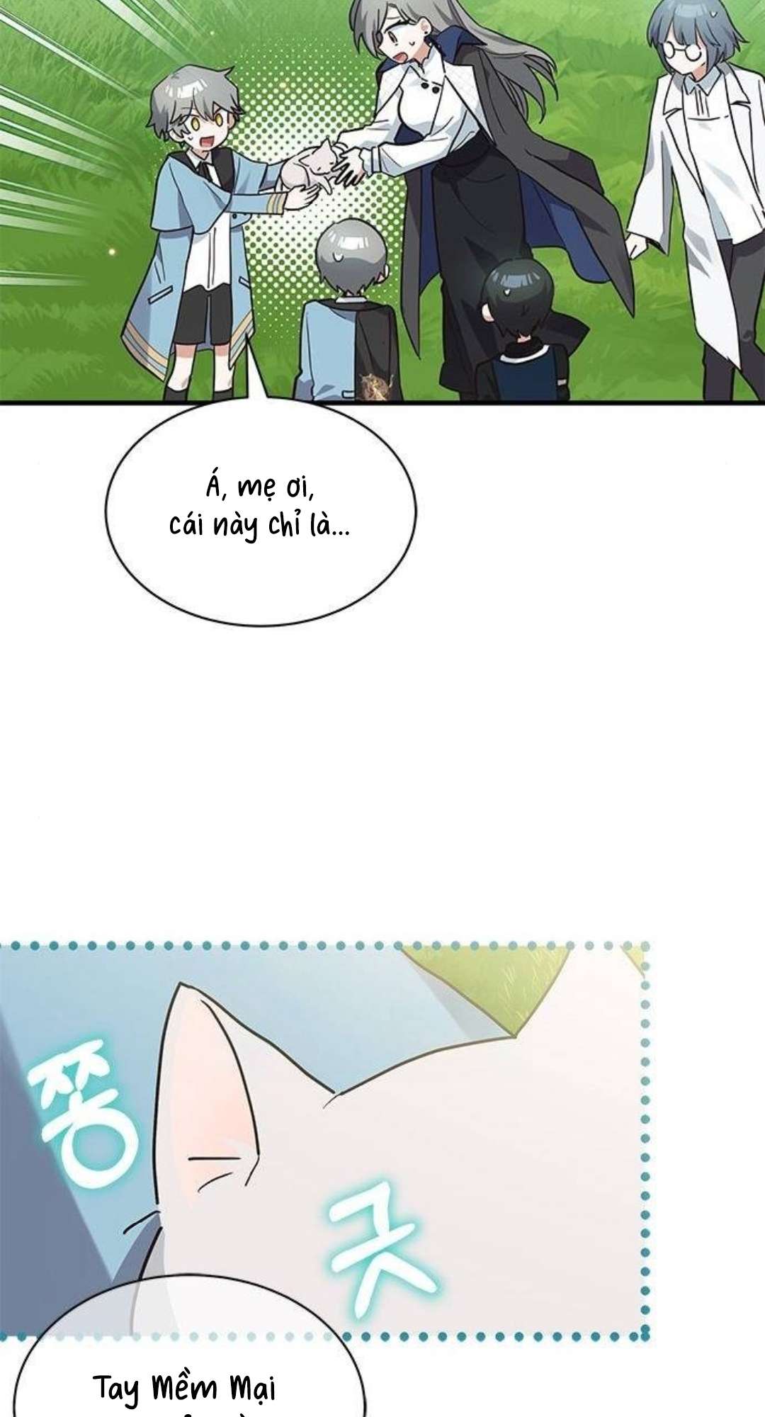 mèo con được gia tộc sói nhận nuôi? chapter 24 68