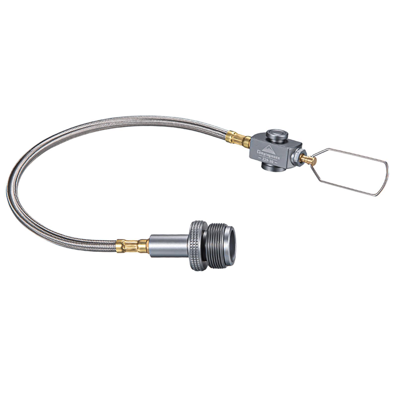 Gas Adapter Hose Connector Regulator for Outdoor Camping Fishing Grill