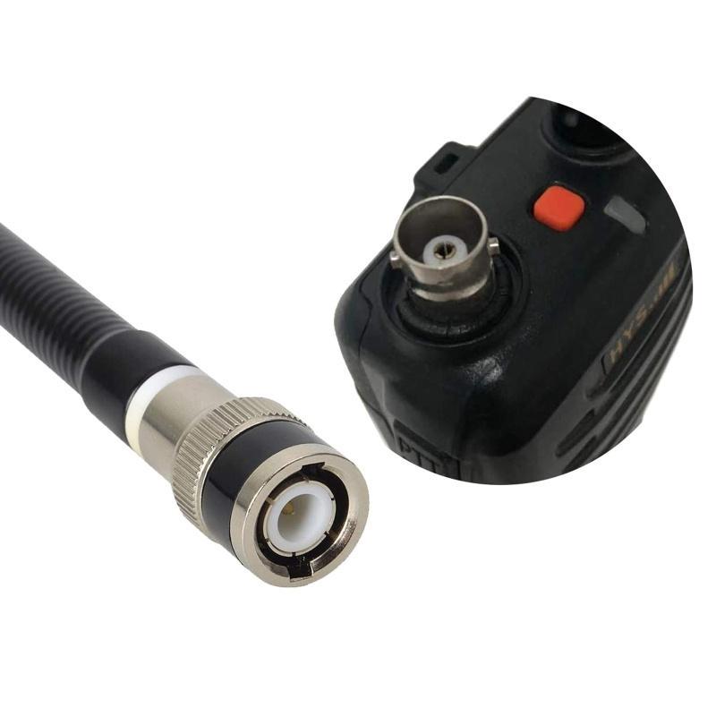 Ăng Ten Nối BNC Cho IC-V8 IC-V80 IC-V82 TK100 Walkie Dài 25cm
