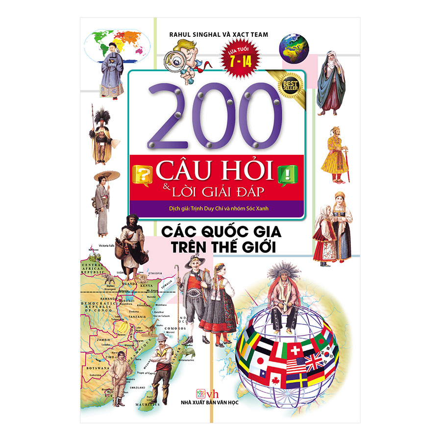 200 Câu Hỏi Và Lời Giải Đáp - Các Quốc Gia Trên Thế Giới (Tái Bản)