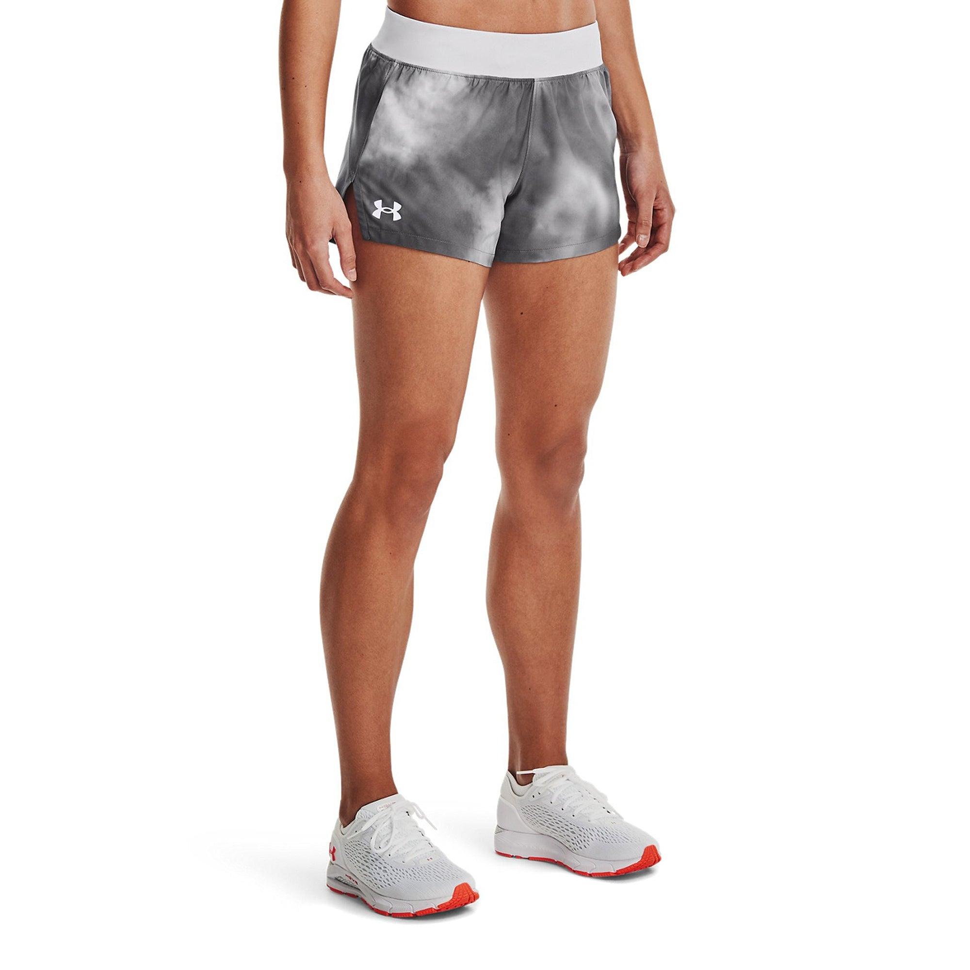 Quần ngắn thể thao nữ Under Armour Launch Sw 3'' Print - 1362998-014