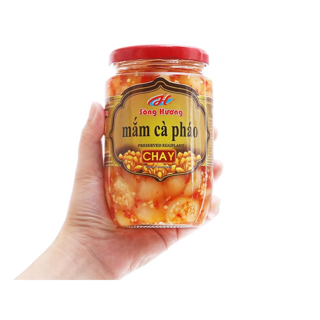 6 Hũ Mắm Cà Pháo Chay Sông Hương Foods Hũ 390g