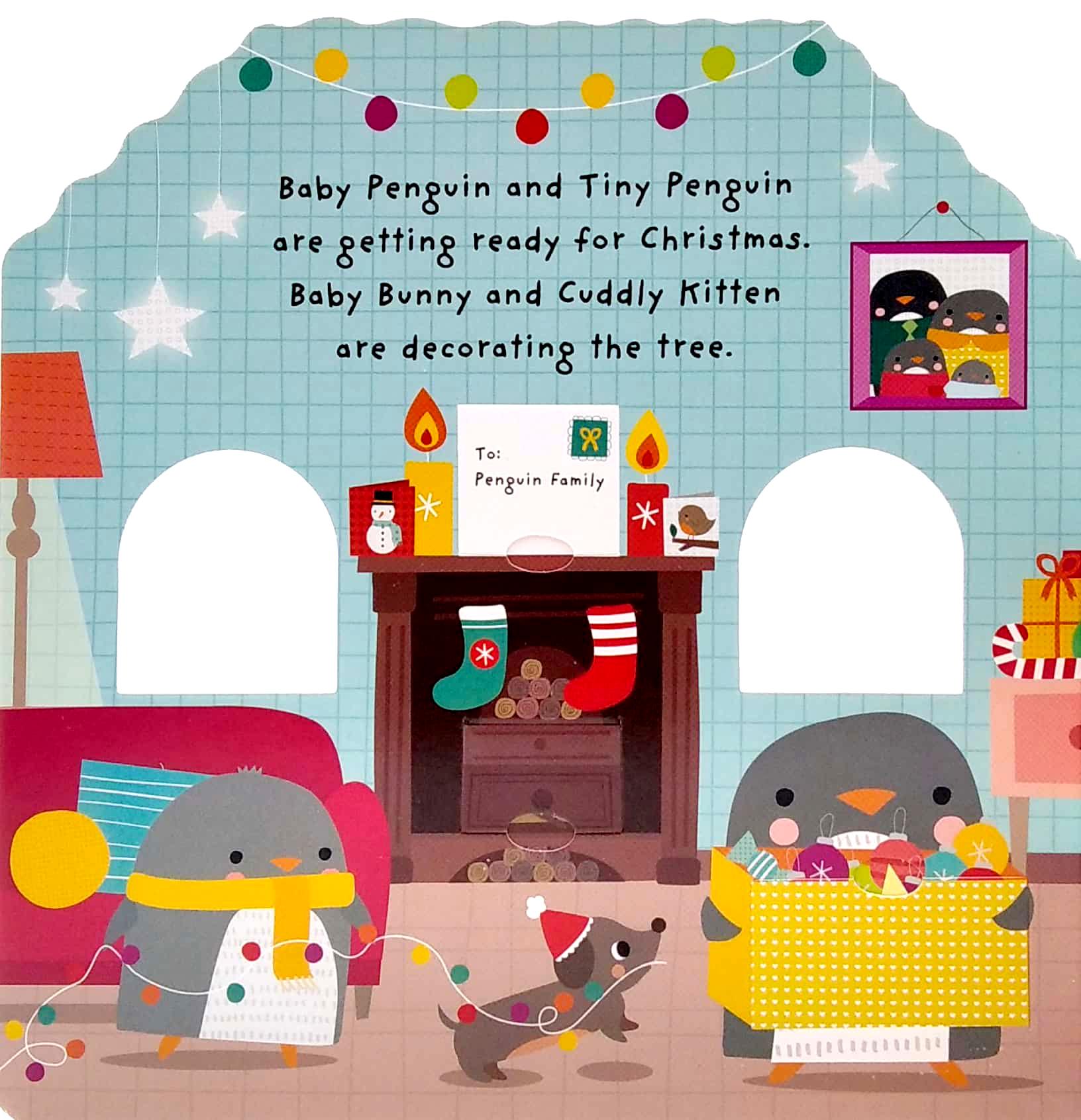 Little Friends: Home For Christmas: A Lift-the-Flap Book