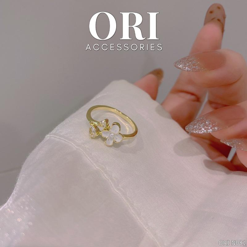 Nhẫn nữ cánh hoa Roxana xinh xắn ORI ACCESSORIES N081