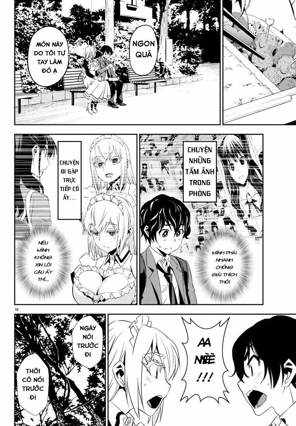 :oshikake maid shirayuki-san chapter 4 19