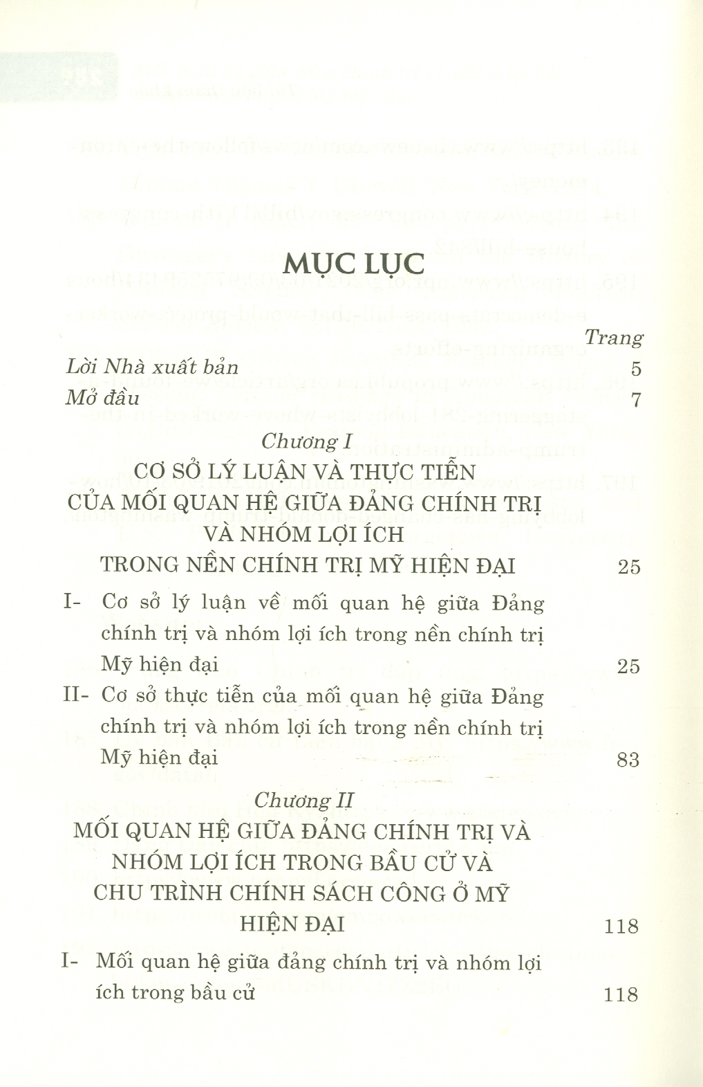 Mối Quan Hệ Giữa Đảng Chính Trị Và Lợi Ích Nhóm Trong Nền Chính Trị Mỹ Hiện Đại