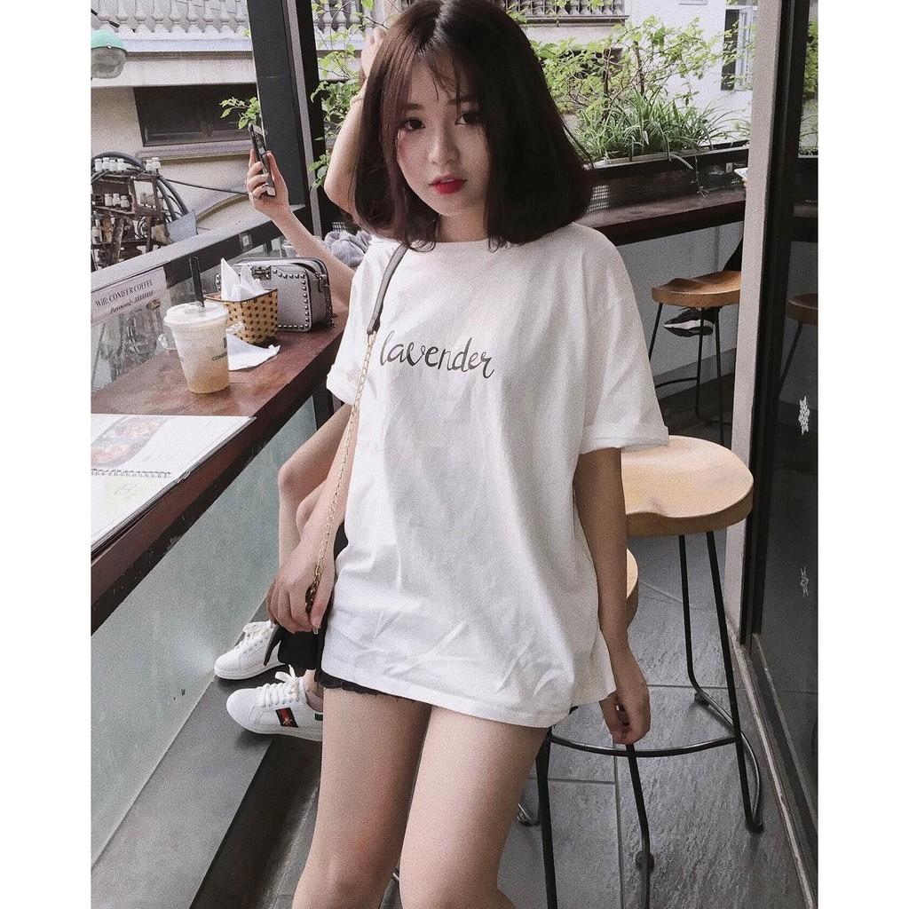 Áo Thun Nữ In Chữ Cực Chất