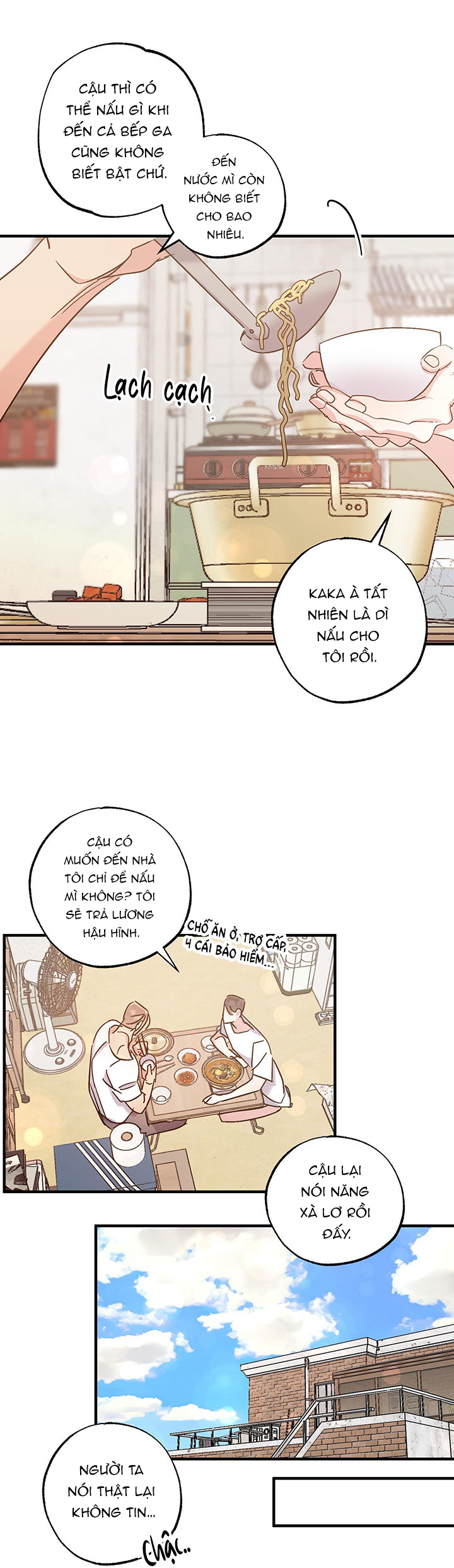 vì sao sa vào vũ trụ chapter 5 6