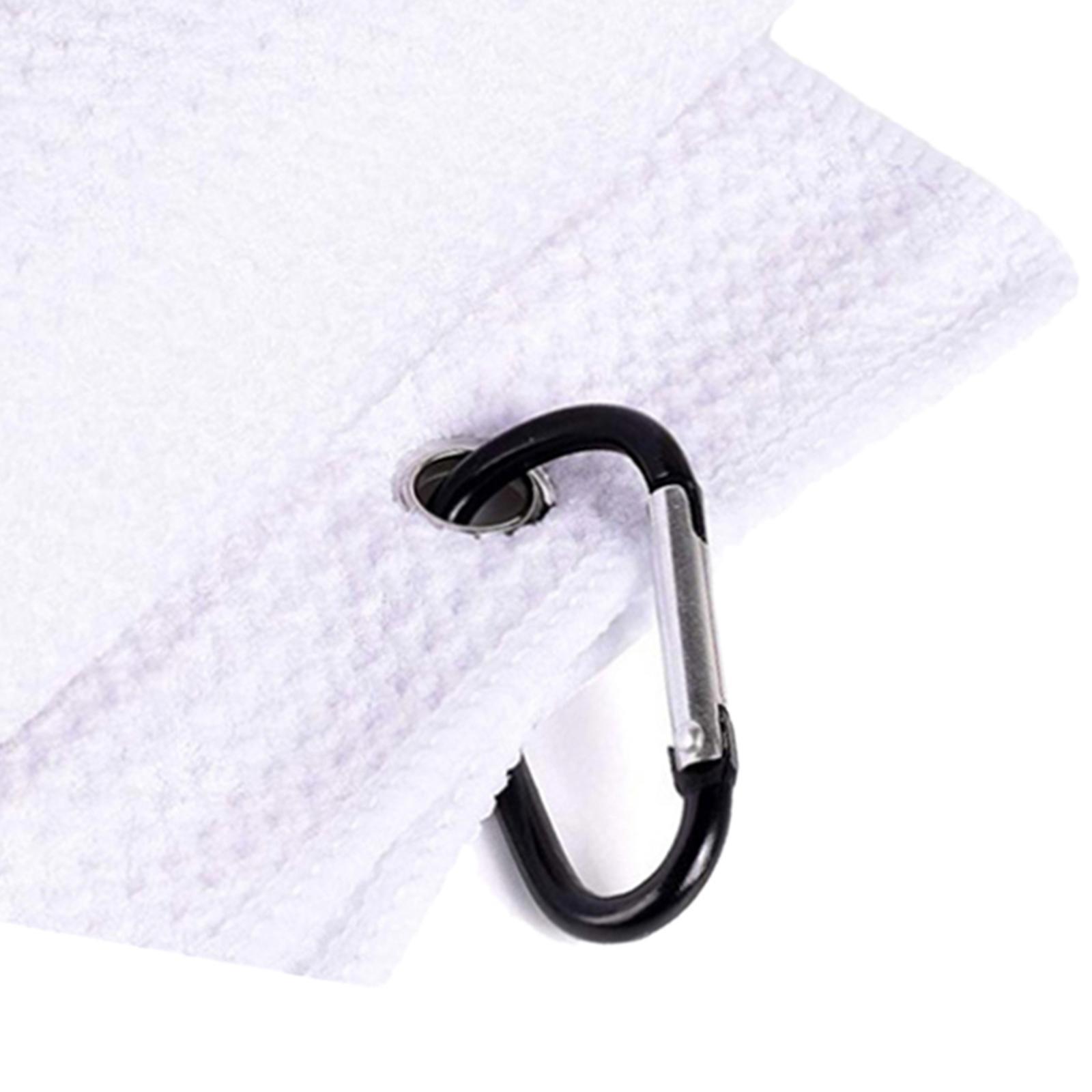 Golf Towel Microfiber Water Absorption Towel Gym Wipe Golf Clubs Accessories