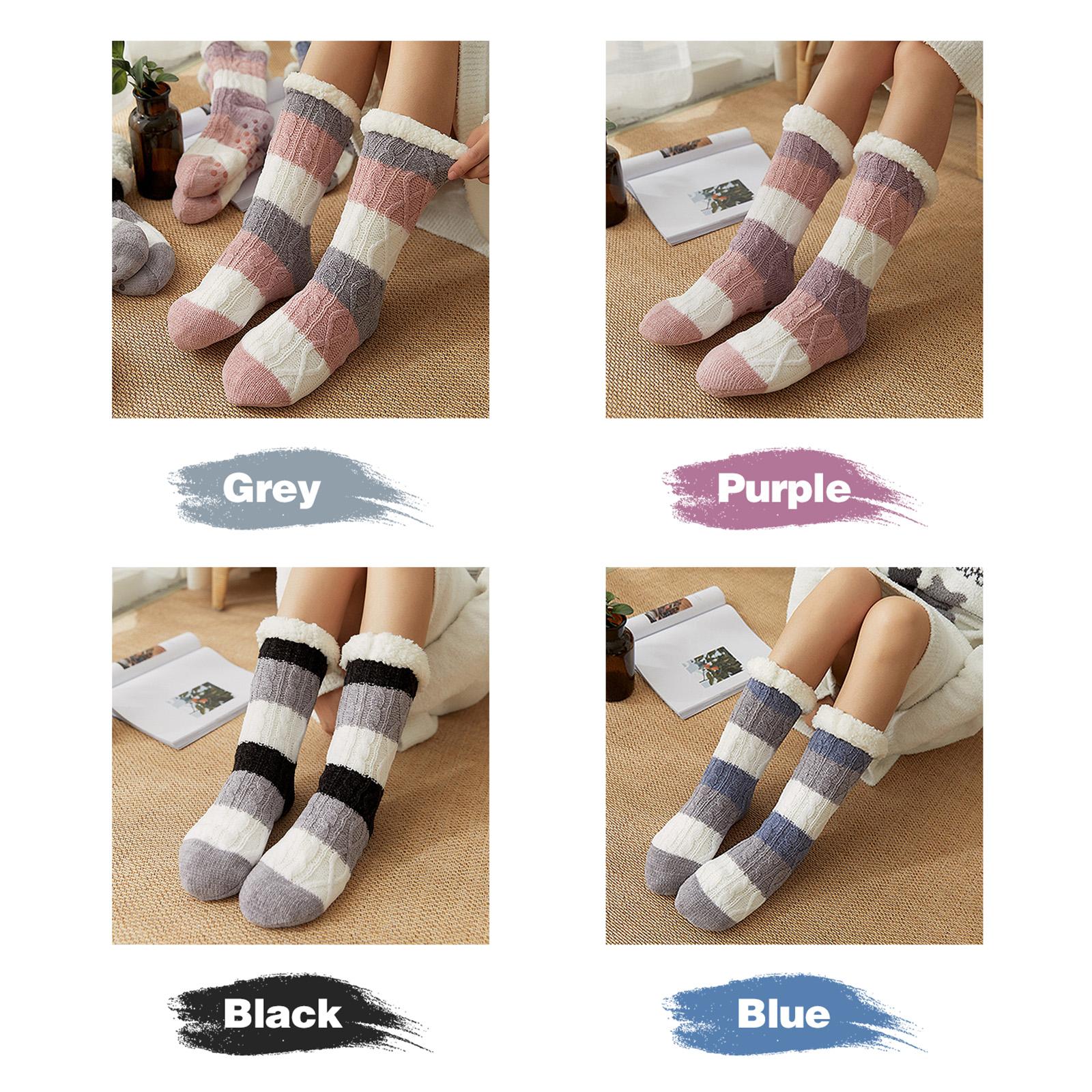 Vớ đi trong nhà dành cho nữ, chống trượt, giữ ấm cho đôi chân