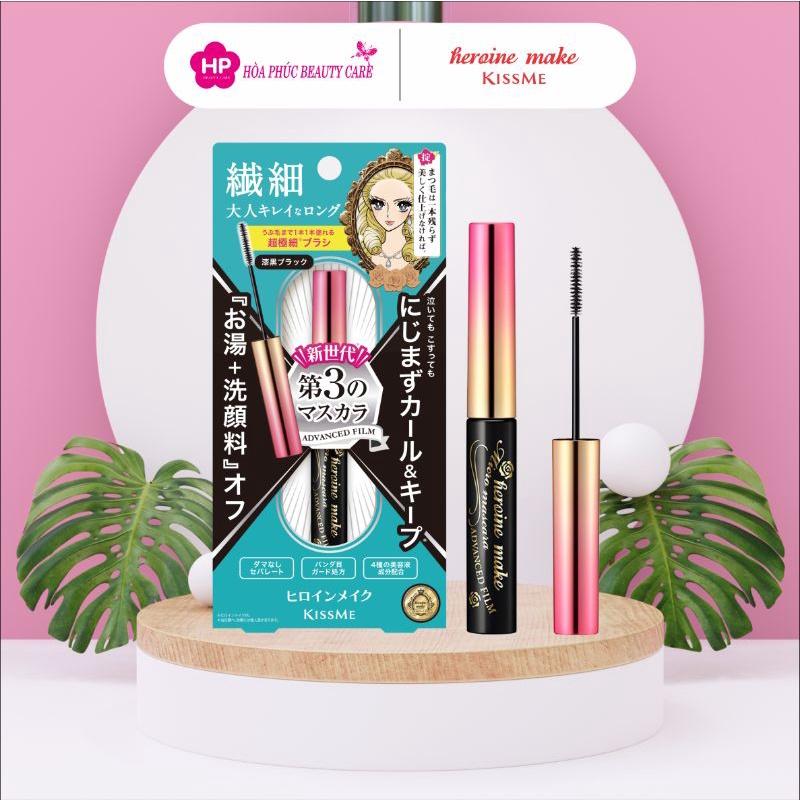 Mascara Màng Film Không Trôi Chải Tơi Và Dầy Rậm Làn Mi Mỏng Kissme Heroine Make (4.5 G)