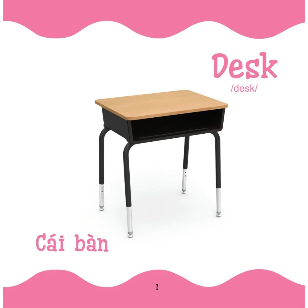 Từ điển bằng hình cho trẻ mầm non - Đồ vật quanh em