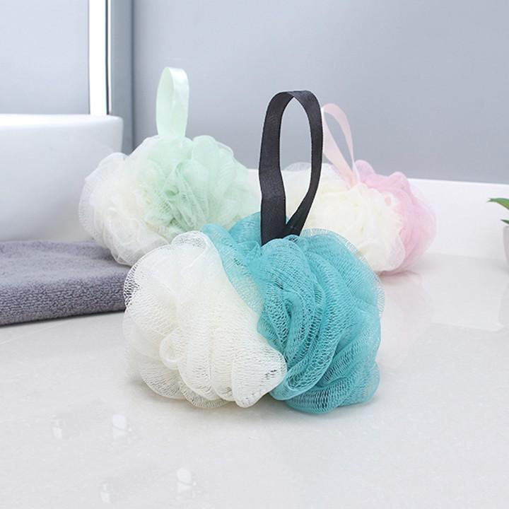 Bông Tắm Tròn Tạo Bọt Siêu Mềm Tẩy Tế Bào Chết 2458 TỔNG KHO SỈ GIA DỤNG