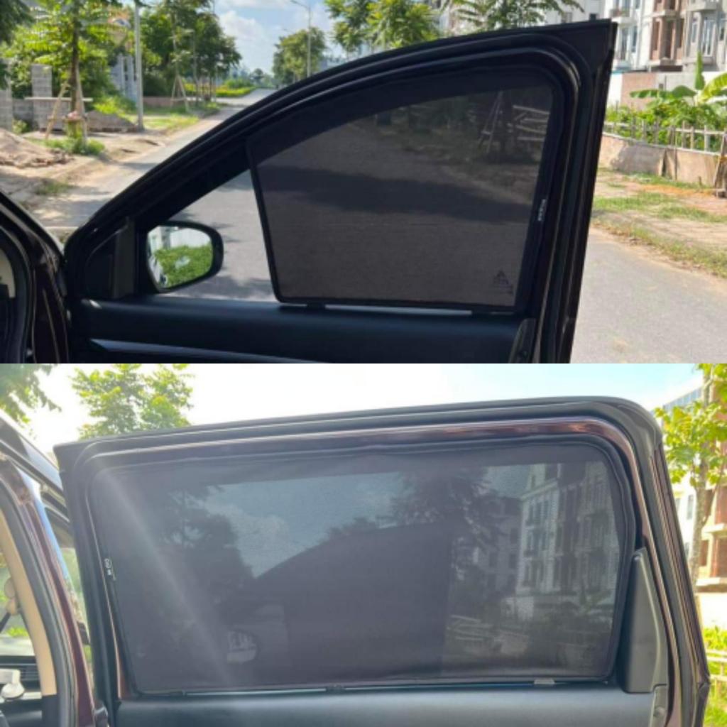 Rèm Che Nắng Nam Châm Xe Mitsubishi Xpander Bộ 4 tấm chắn nắng chuẩn form xe, nam châm hút mạnh
