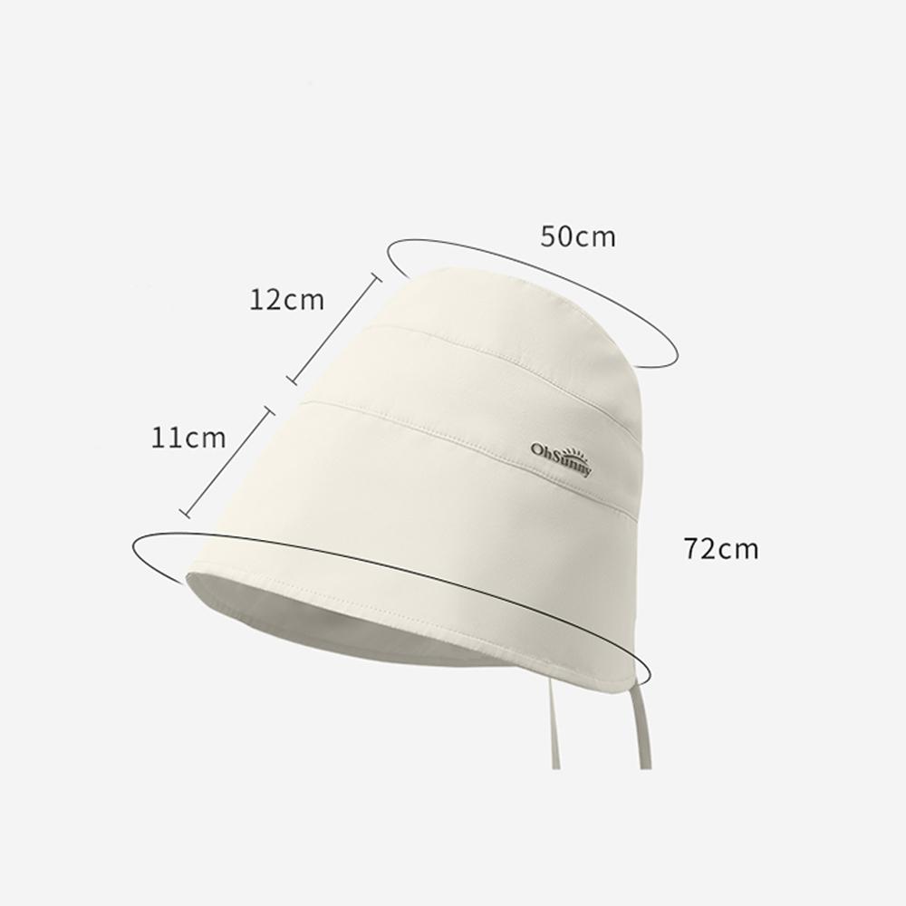 OhSunny Mùa Hè Mới Lớn Vành Xô Nón Với Nơ Kem Chống Nắng Chống Tia UV UPF 50 + Đi Biển Gấp Gọn Có Thể Giặt Mũ Lưỡi Trai phụ Nữ