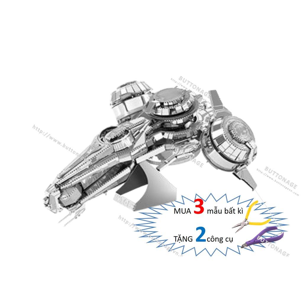 Mô Hình Lắp Ráp 3d Phi Thuyền Vũ Trang Z-1800 Phaeton