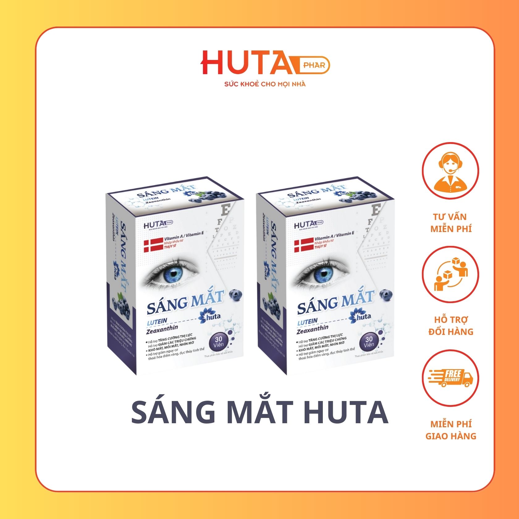 SÁNG MẮT HUTA - BẢO VỆ ĐÔI MẮT BẠN