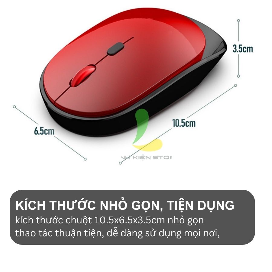 Chuột máy tính không dây XUNFOX XYH60 - Chuột gaming công nghệ truyền dẫn không dây 2.4GHz, DPI 1600 ấn tượng - Hàng nhập khẩu