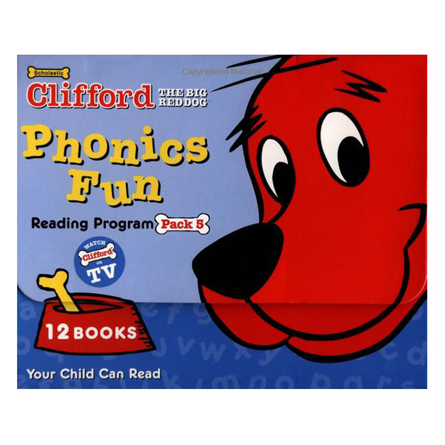 [Hàng thanh lý miễn đổi trả] Clifford Phonics Fun Pack 5 (W/CD)