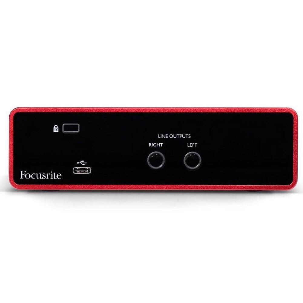 Soundcard SoloGen 3 - Focusrite Scarlett - thu âm, hát karaoke, livetream fb bán hàng, mẫu mới nhất