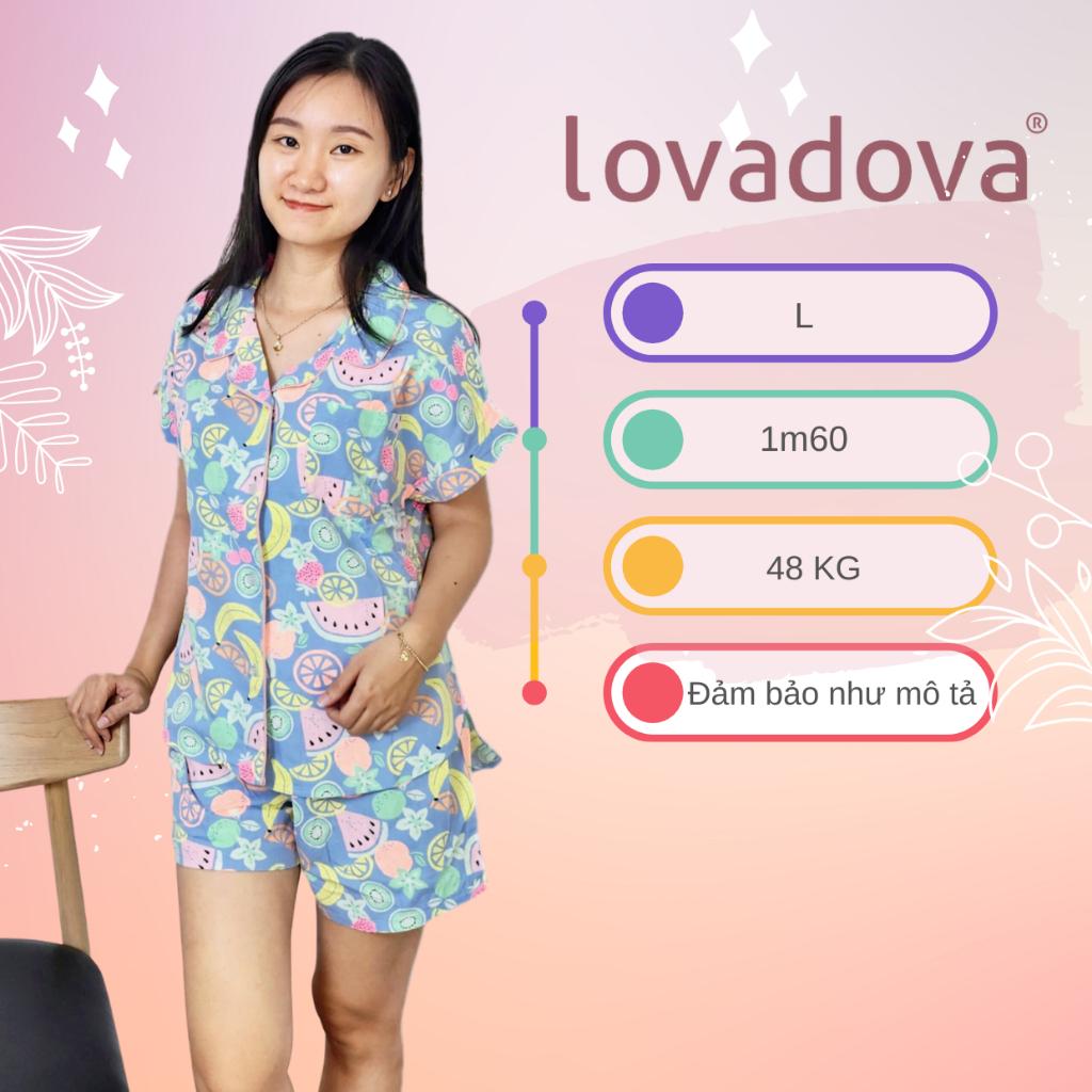 Đồ Bộ Sọc rainbow Lovadova - 23O03C004