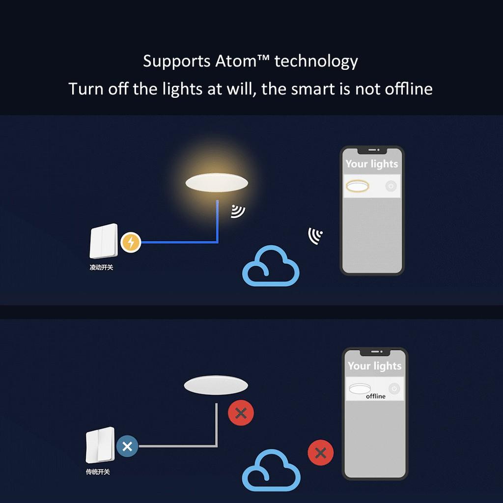 Bóng Đèn Thông Minh Xiaomi Yeelight E27 450 Lumens 4w Điều Khiển Từ Xa Qua App Mi Home