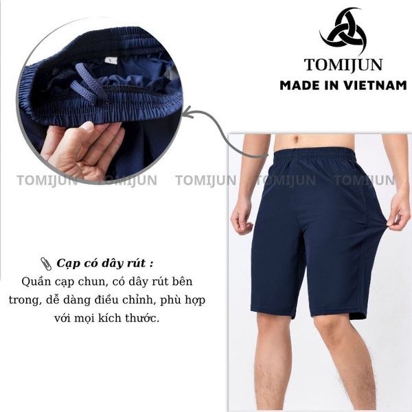 Quần short gió nam TOMIJUN
